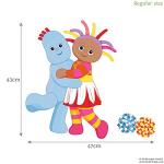 Igglepiggle & Upsy Daisy Wall Sticker - Regular