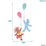 Igglepiggle & Upsy Daisy Balloon Wall Sticker