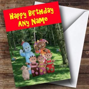 Custom In The Night Garden Birthday Card
