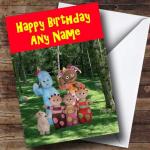 Custom In The Night Garden Birthday Card