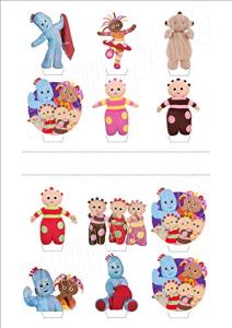 12 In The Night Garden Edible Cake Toppers