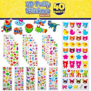 In the Night Garden 3D Puffy Sticker Set