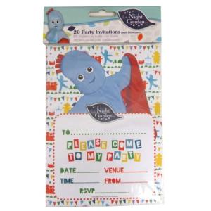 In The Night Garden Party Invitations - 20 Pack