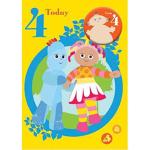 In The Night Garden Birthday Card for Age 4