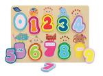 In the Night Garden Wooden Number Puzzle 1093