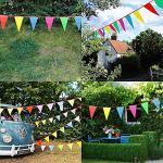 Multicolor 40M Bunting Banner for Celebrations