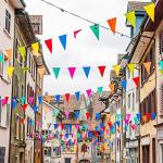 Multicolor 40M Bunting Banner for Celebrations
