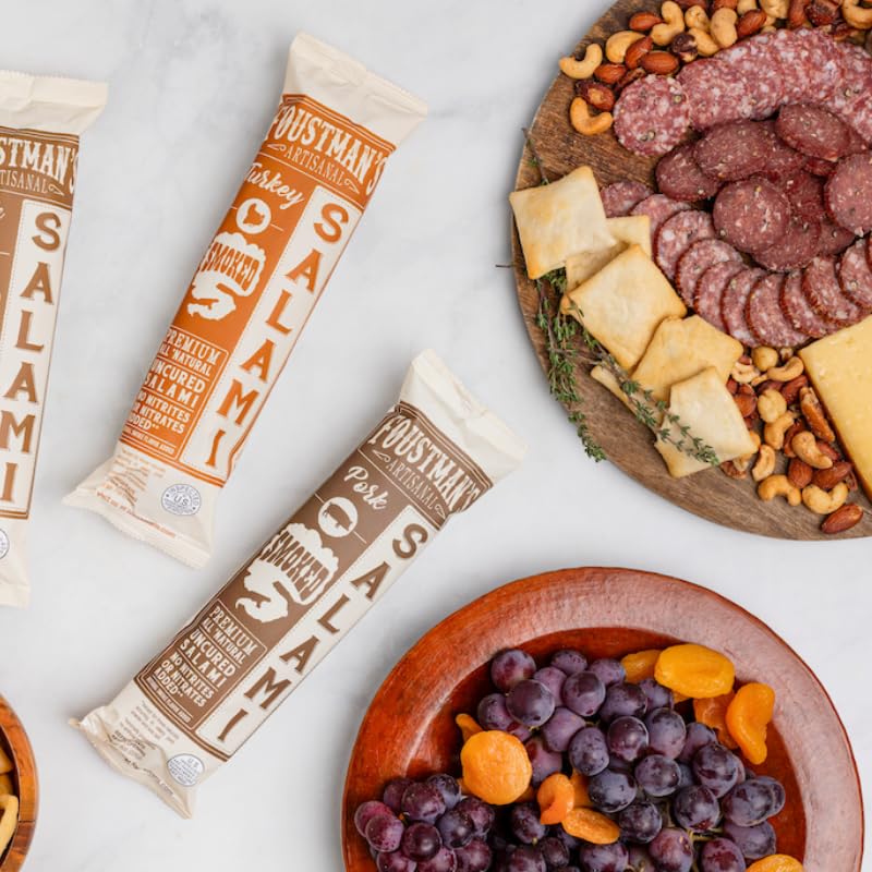 Foustman's Artisanal Nitrate-Free Turkey Salami Sticks