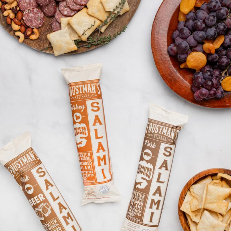 Foustman's Artisanal Nitrate-Free Turkey Salami Sticks