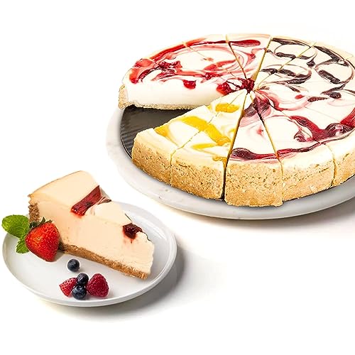 Fruit Cheesecake Sampler - 16 Pre-sliced Pieces