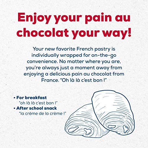 La Boulangère Chocolate Croissants, 16 Individually Wrapped
