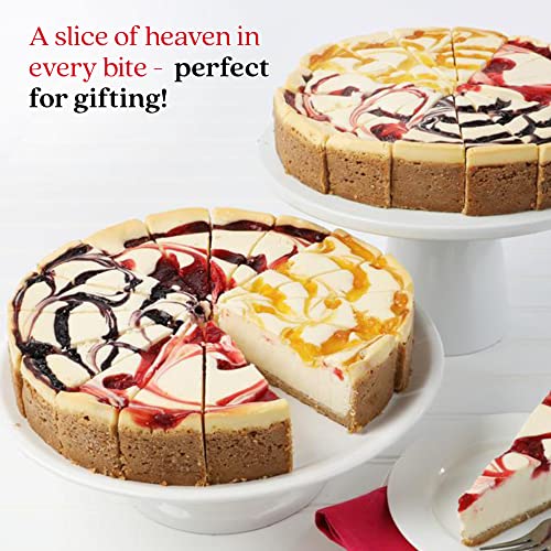 Fruit Cheesecake Sampler - 16 Pre-sliced Pieces