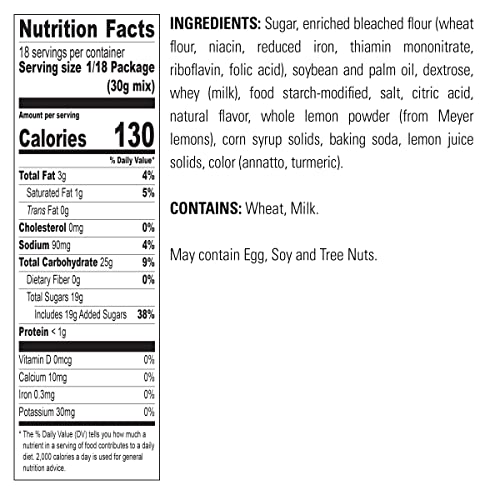 Krusteaz Meyer Lemon Bar Mix - 19.35 oz