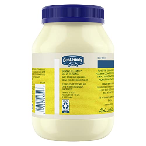 Best Foods Real Mayonnaise - Creamy 30 oz Jar
