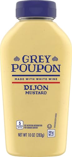 Grey Poupon Dijon Mustard - 10 oz Bottle