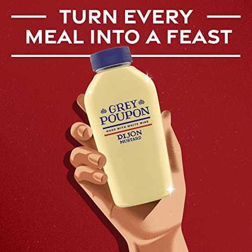 Grey Poupon Dijon Mustard - 10 oz Bottle