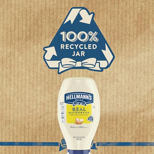 Hellmann's Gluten-Free Real Mayonnaise Squeeze Bottle 20 oz
