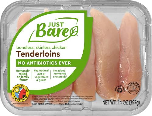 Just Bare Boneless Skinless Chicken Tenders 0.88 LB