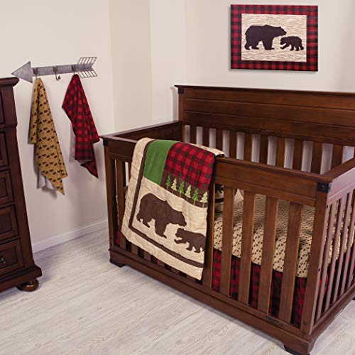 Northwoods 6-Piece Crib Bedding Set - Trending!