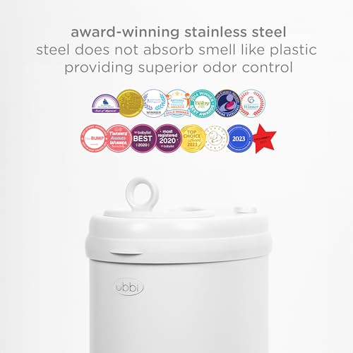 Odor-Locking Ubbi Steel Diaper Pail - Must-Have