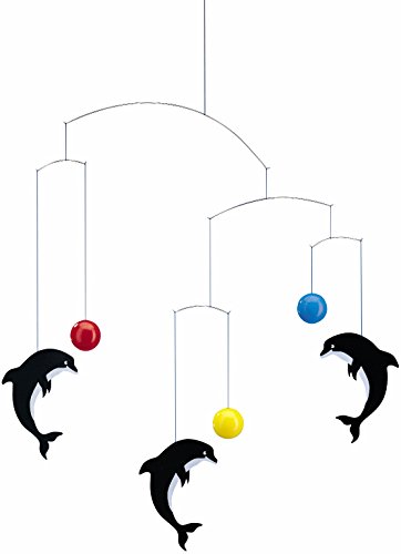 Delphinarium Handmade Nursery Mobile - 20 Inches