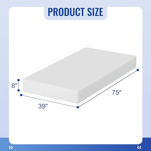 Cool Sleep Gel Memory Foam Twin Mattress