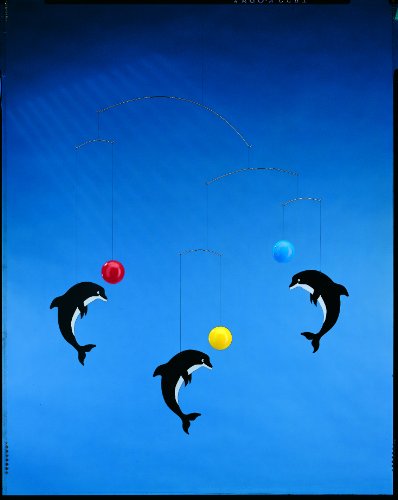 Delphinarium Handmade Nursery Mobile - 20 Inches