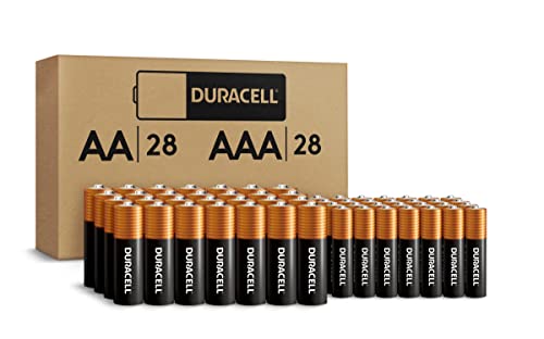 Duracell AA & AAA Batteries, 56 Count Pack
