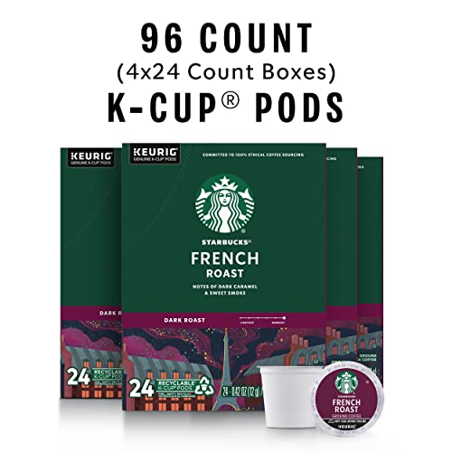 Starbucks Dark Roast K-Cup Coffee Pods - 96 Count