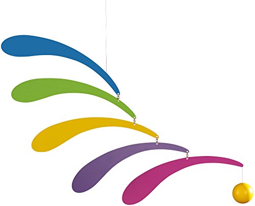 Handmade Rainbow Hanging Mobile - 18 Inches