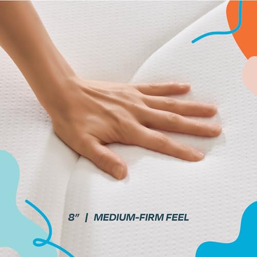 Linenspa Twin 8-Inch Hybrid Memory Foam Mattress