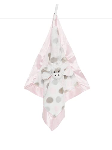 Trending Little Giraffe Pink Baby Security Blanket