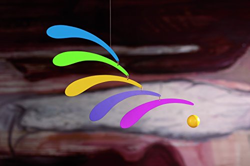 Handmade Rainbow Hanging Mobile - 18 Inches