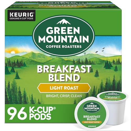 Green Mountain Breakfast Blend K-Cup Pods, 96 Count