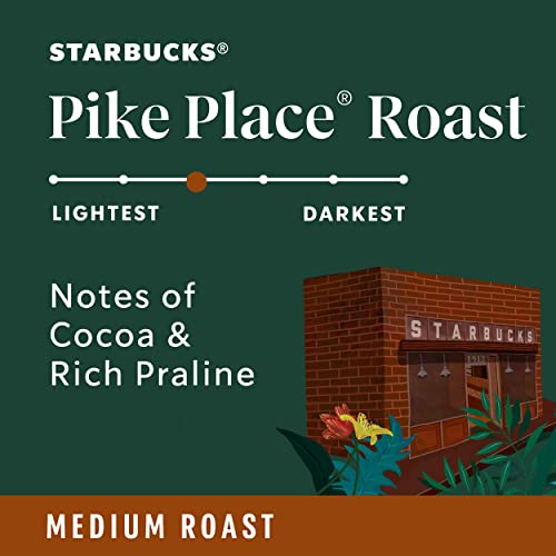 Starbucks Pike Place Roast K-Cup Pods, 96 Count