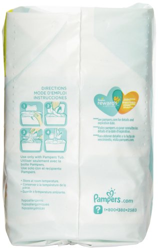 Pampers Sensitive Wipes - 4 Pack Refill Value