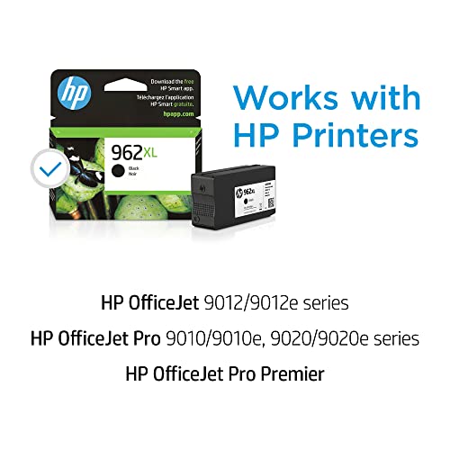 HP 962XL Black Ink Cartridge - High Yield
