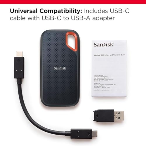 SanDisk 1TB Extreme Portable SSD - Fast & Durable