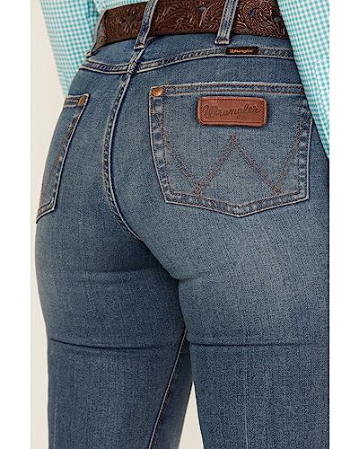 Wrangler Women's Retro High Rise Trouser Jeans