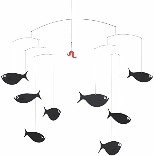 Flensted 24-Inch Shoal of Fish Hanging Mobile