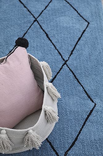 Handmade Cotton Decorative Storage Basket - Natural