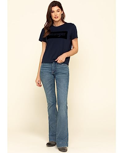 Wrangler Women's Retro High Rise Trouser Jeans
