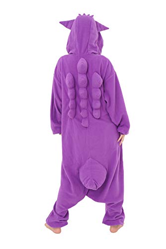 Gengar Pokemon Kigurumi Onesie Halloween Costume