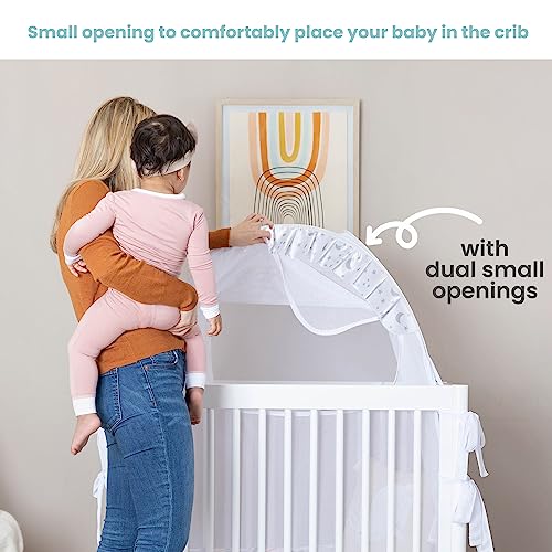Premium Pop Up Crib Tent - Baby Safety Cover