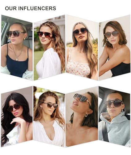 Trendy Retro Aviator Sunglasses for Women & Men
