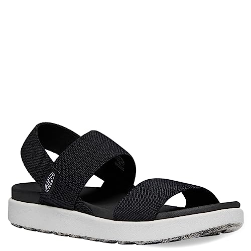 KEEN Women's Black Wedge Sandals - Size 7