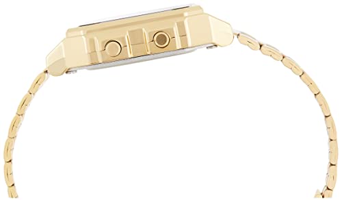 CASIO Men's Digital Stainless Steel Watch A500WGA-9DF