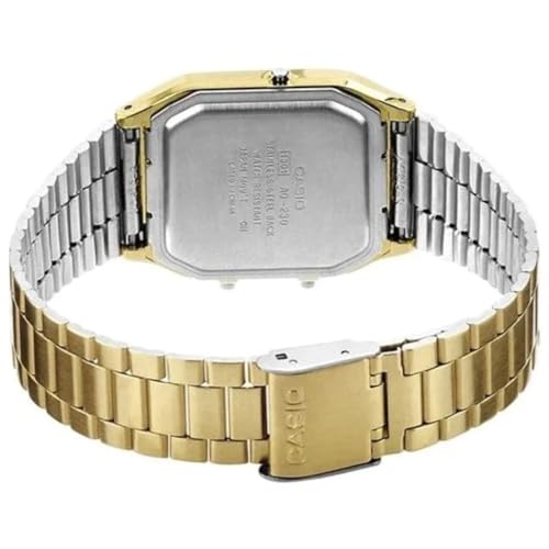 Casio AQ230GA-9D Dual Time Metal Watch - Trending!