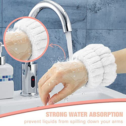 Microfiber Wrist Towels for Face Washing - 6PCS