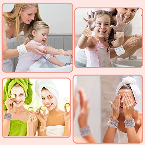 Microfiber Wrist Towels for Face Washing - 6PCS